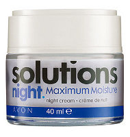 Косметическая серия Avon Solutions  Plus Maximum Moisture. Ночной крем для лица "Максимум увлажнения"  Avon Solutions. 77089
